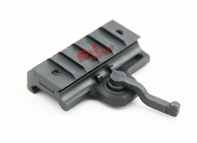Quick Release Side Weaver Rail 20mm Extension Base Mount